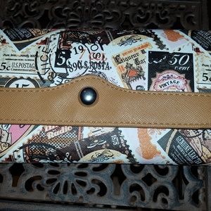 5$ TODAY ONLY Beautiful Postage Stamp Wallet
